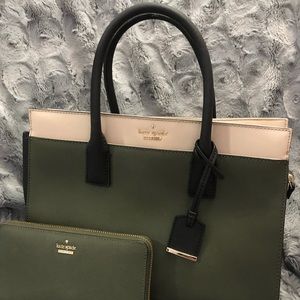 Matching set! Kate spade handbag and wallet